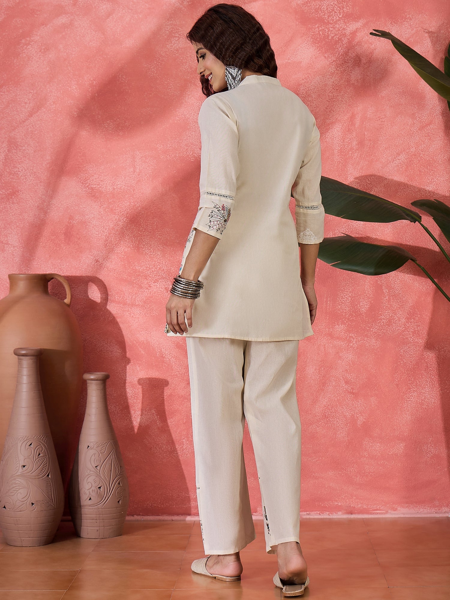 Printed Tunic With Trousers Co-Ords