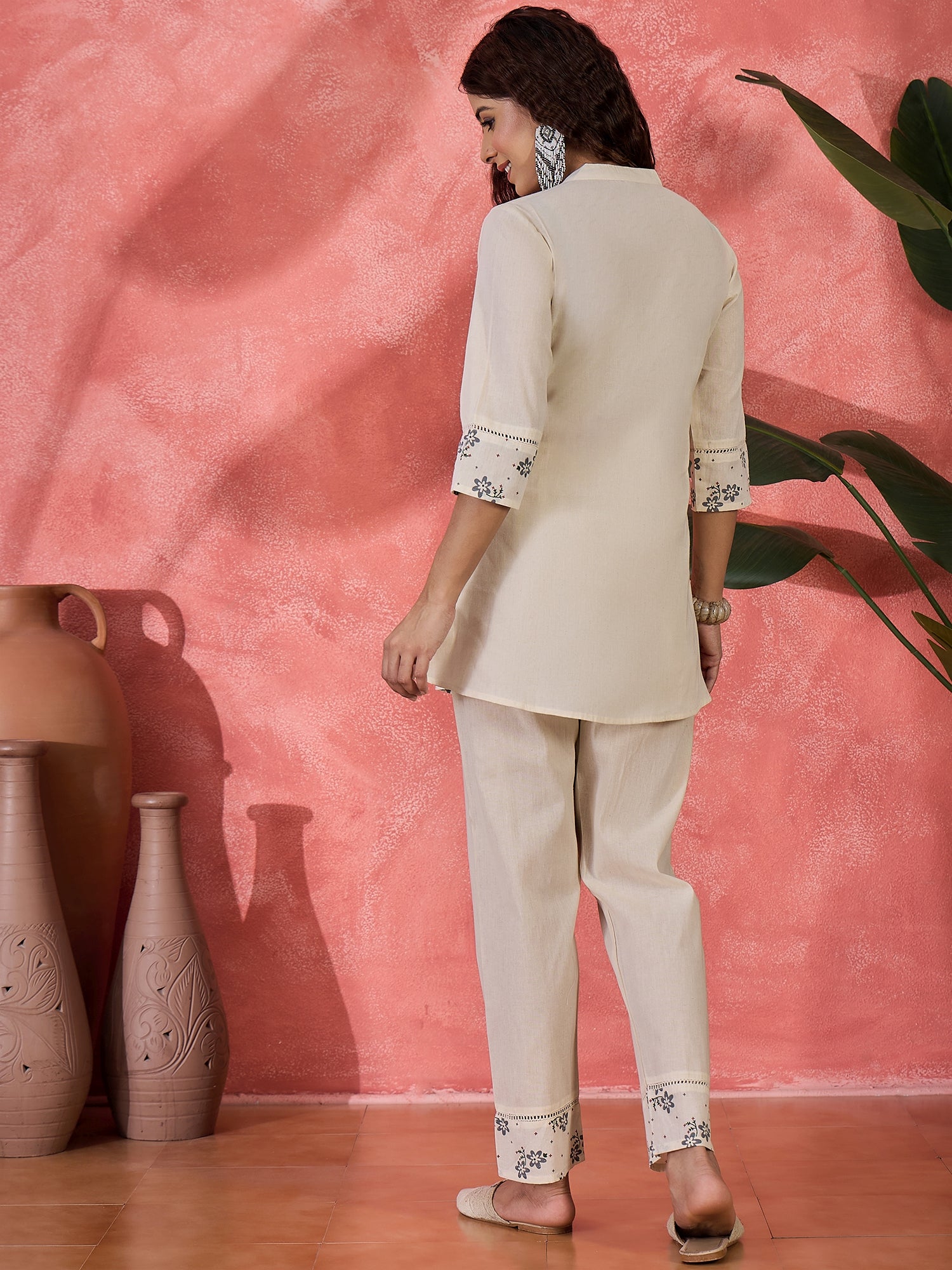 Printed Tunic With Trousers Co-Ords