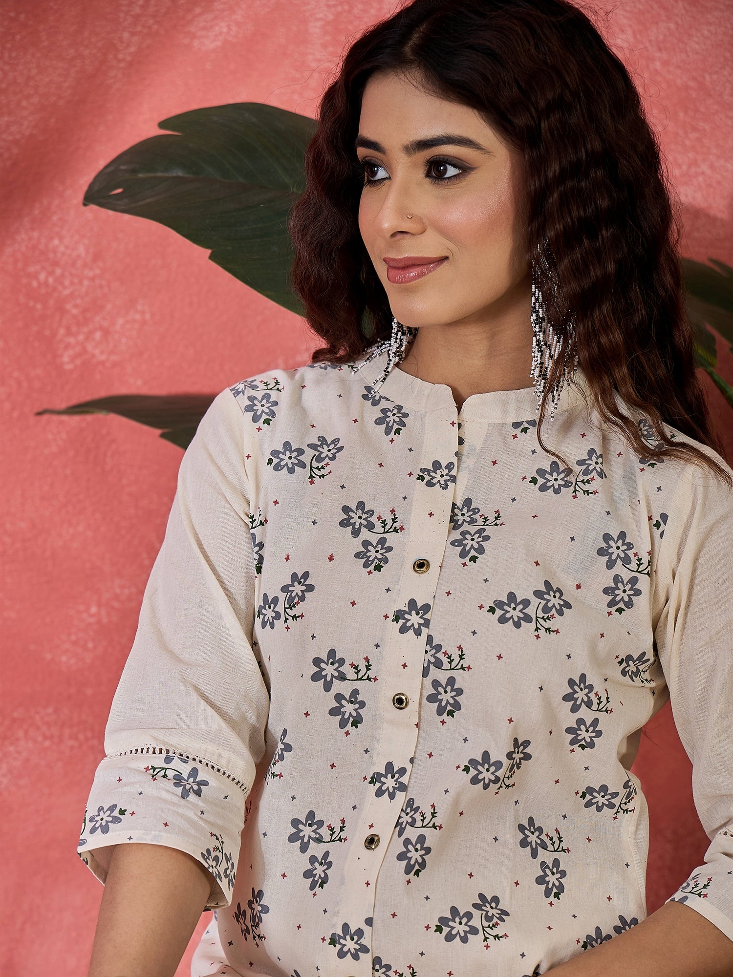Printed Tunic With Trousers Co-Ords