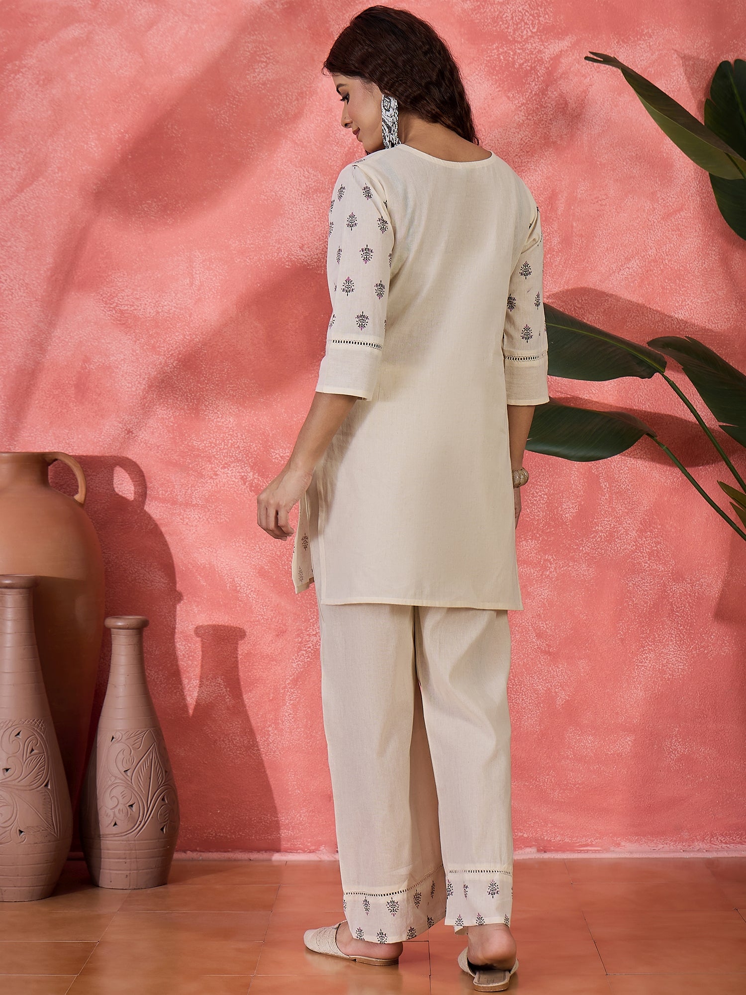 Printed Tunic With Trousers Co-Ords