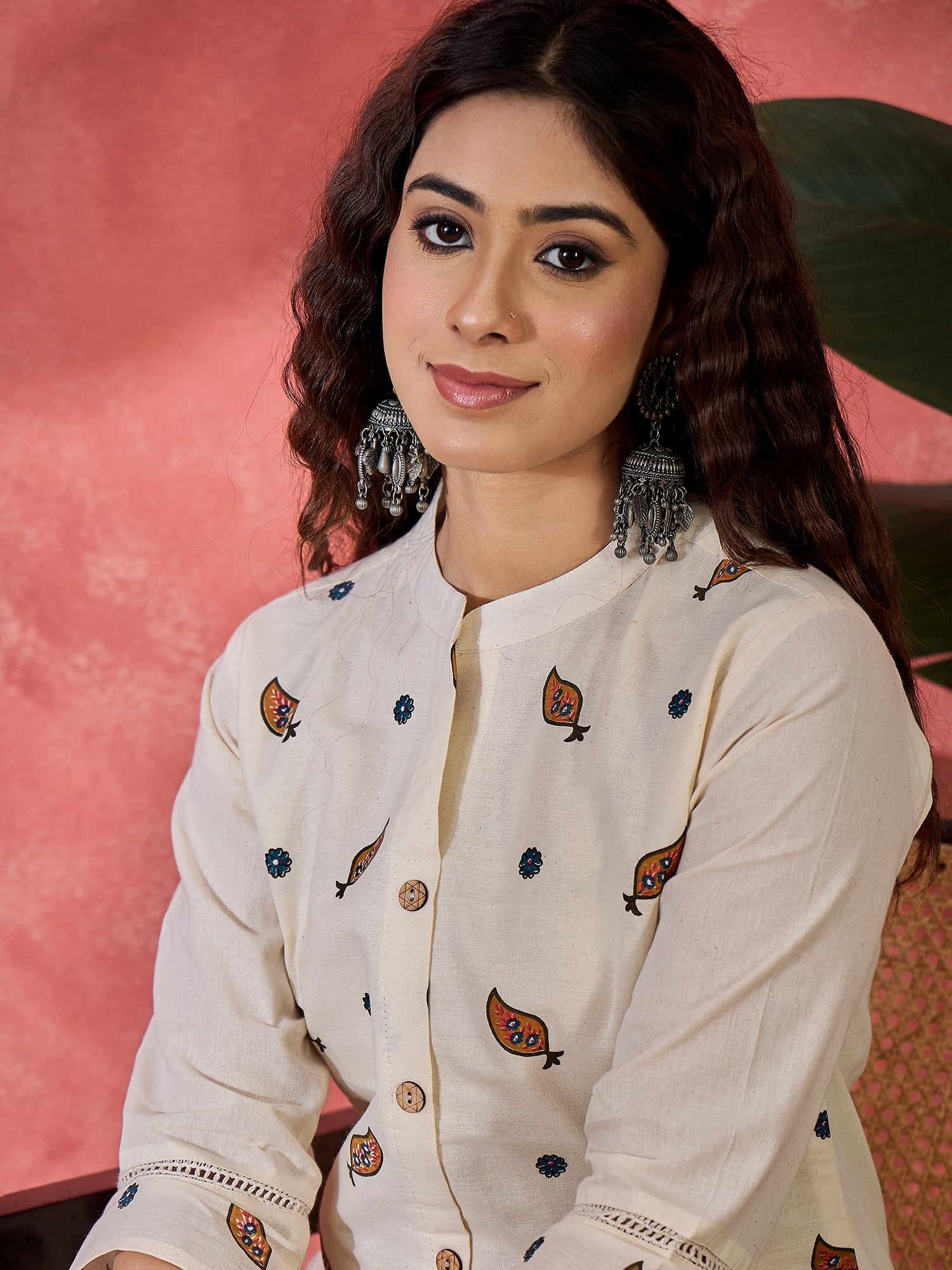 Printed Tunic With Trousers Co-Ords