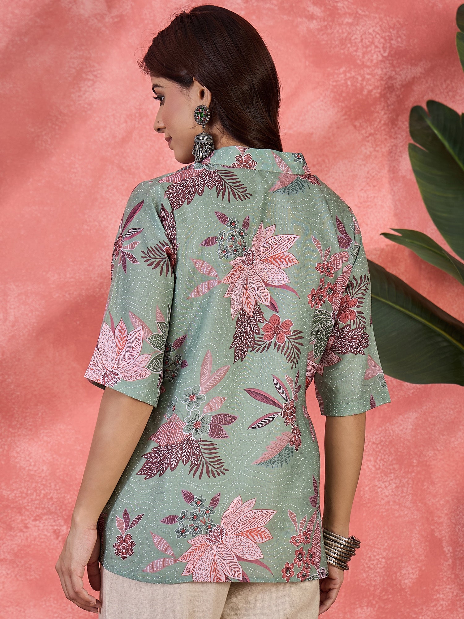 Women Floral Printed Regular Top