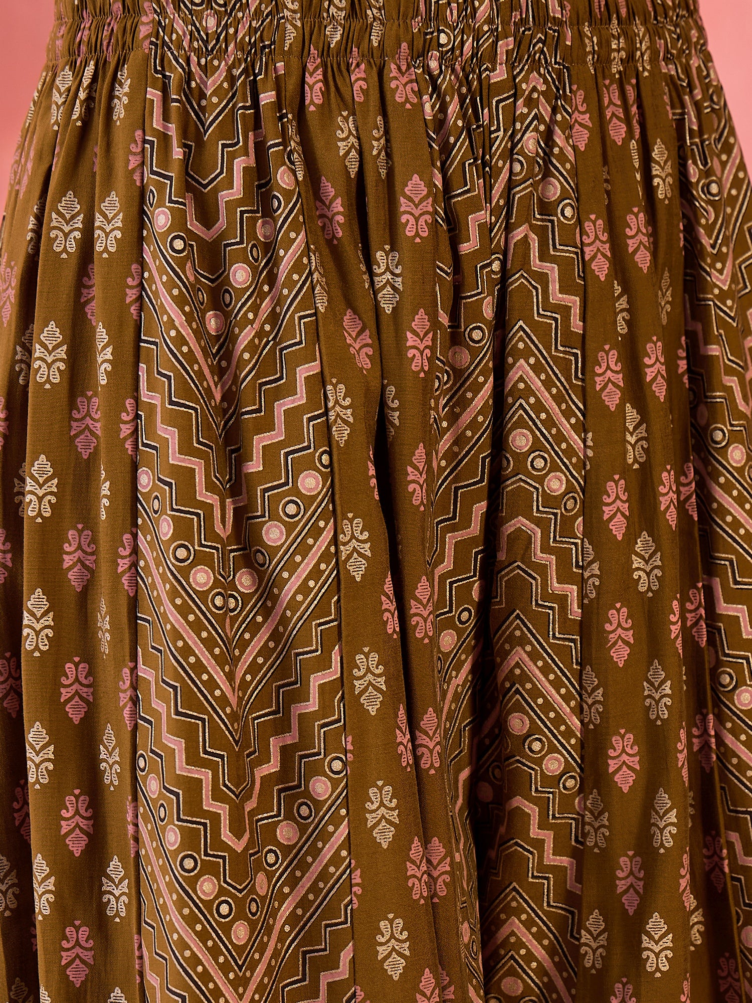 Embroidered Anarkali Kurta Set With Dupatta