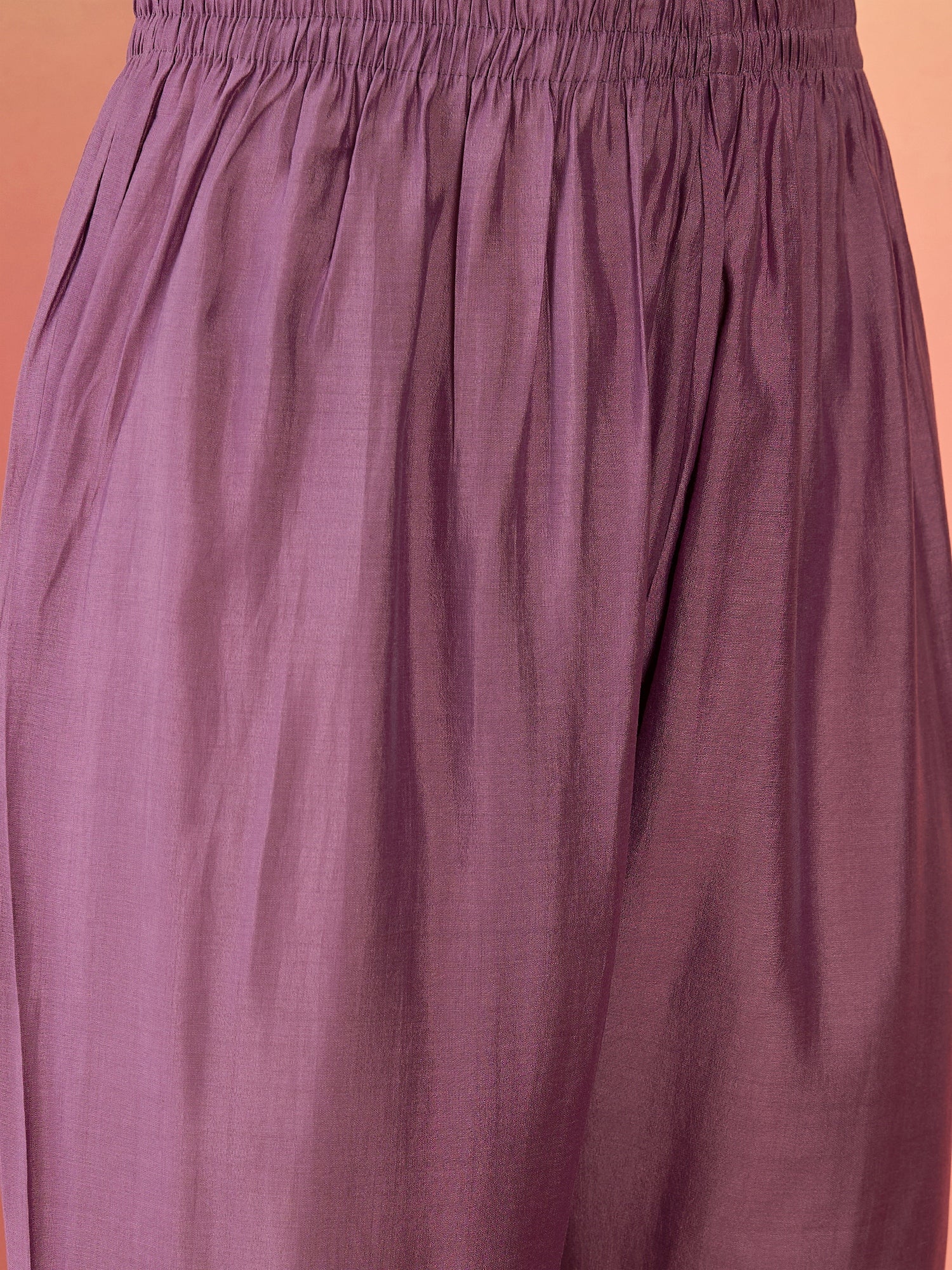 Embroidered Kurta With Trousers & Printed Dupatta