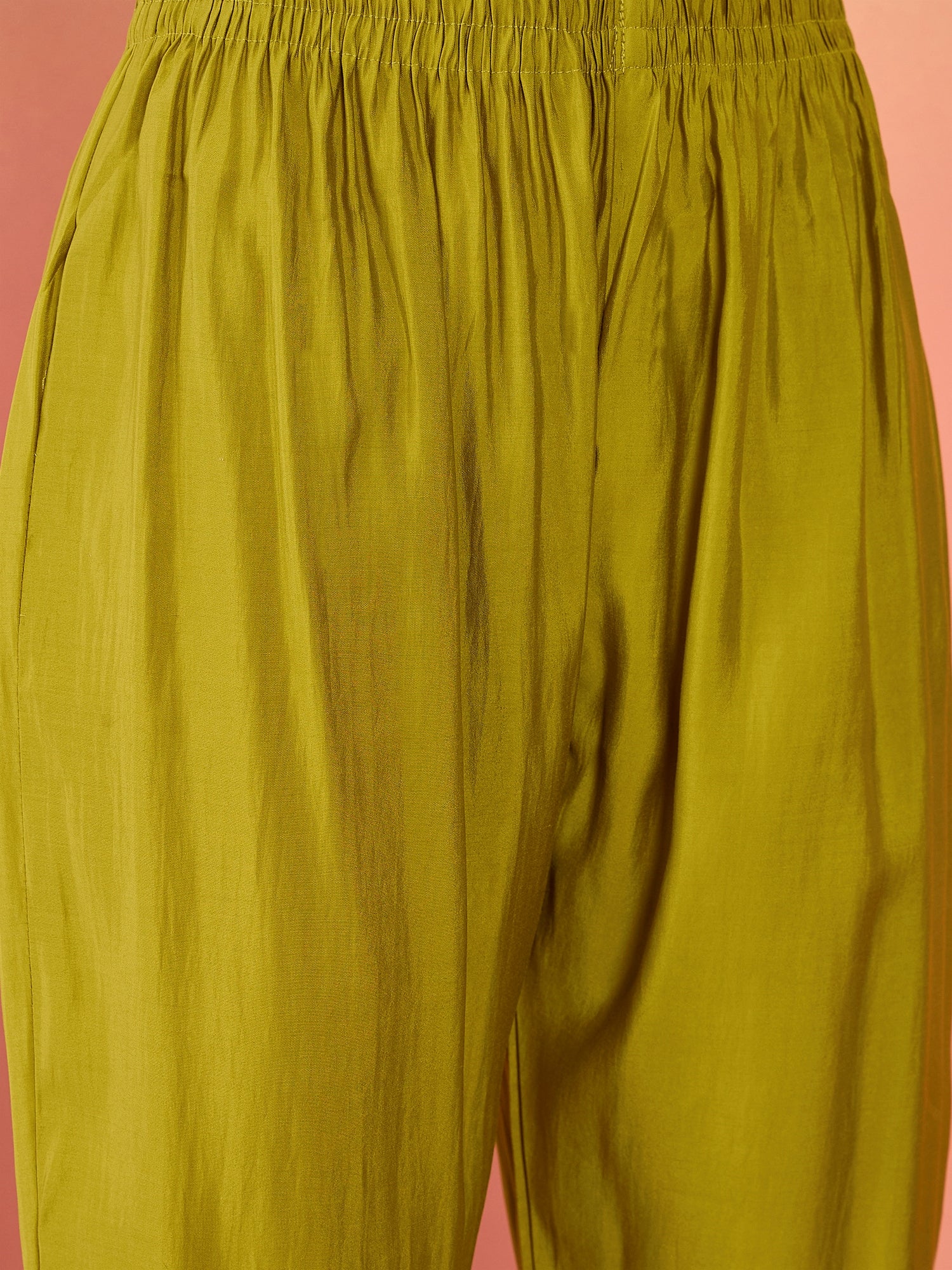 Embroidered Tunic With Trouser Co-Ords
