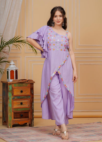 Women Viscose Rayon Kurta Pyjama Set